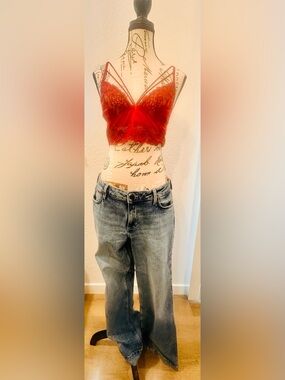 Retro Wrangler Women’s Jeans w/ Bralette (for free)